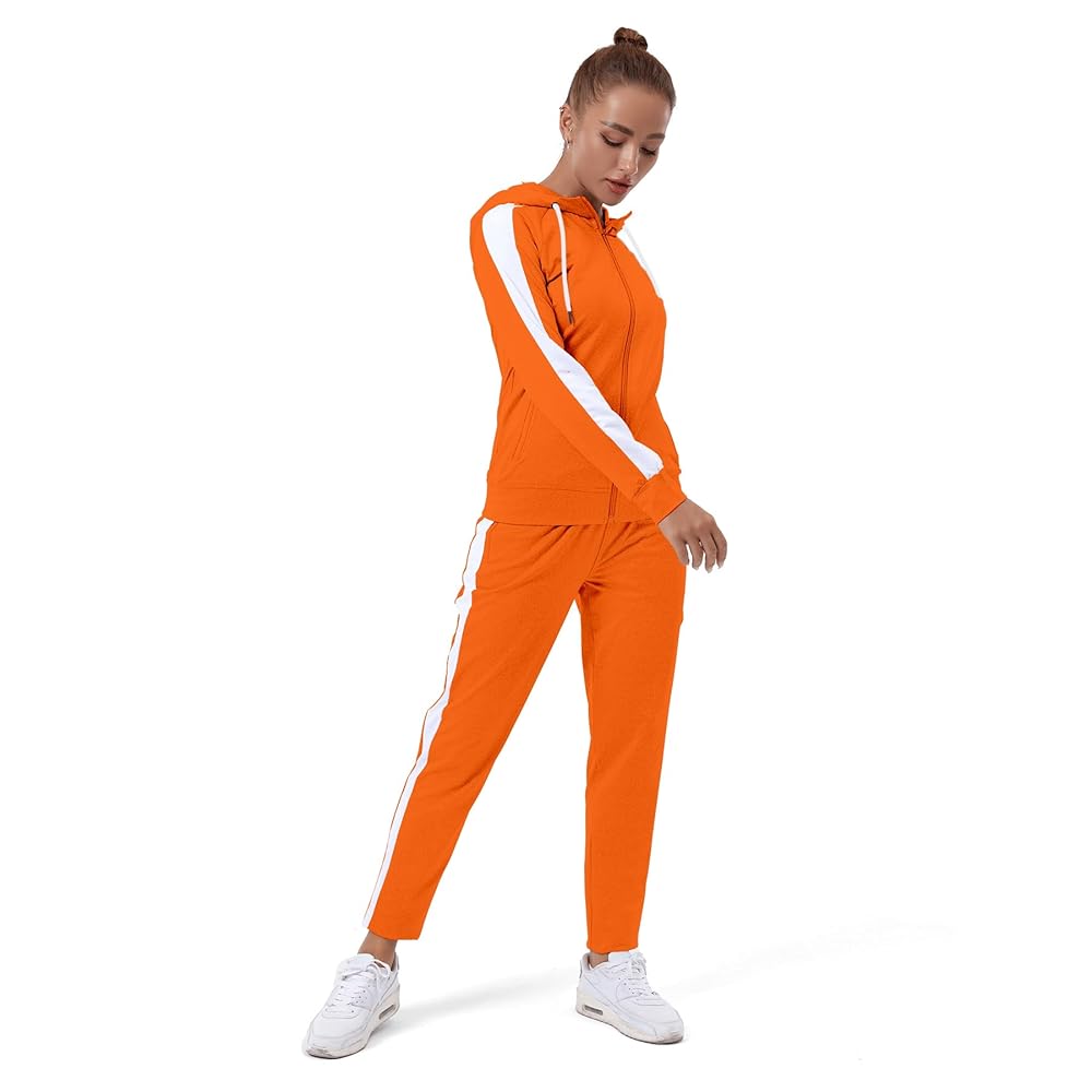 61+-oJ6VcVL._UY1000_ (1) Orange Tracksuite - Image 5