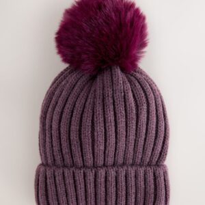 Purple Beanie