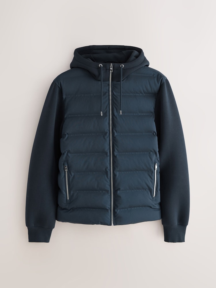 Blue Sleeveless bubble jacket Blue Sleeveles Bubble Jacket