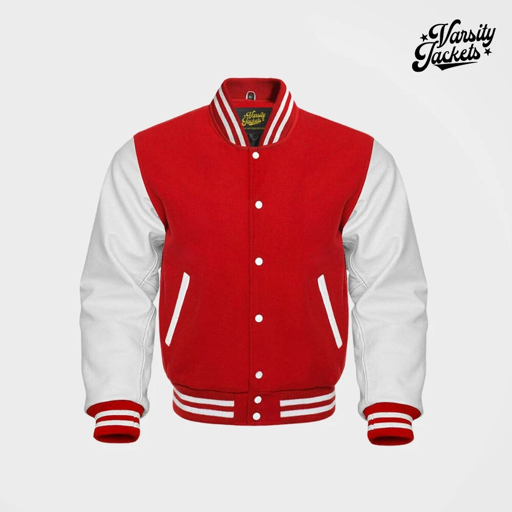 s-l1600 (1) (1) Red Varsity Jacket - Image 2