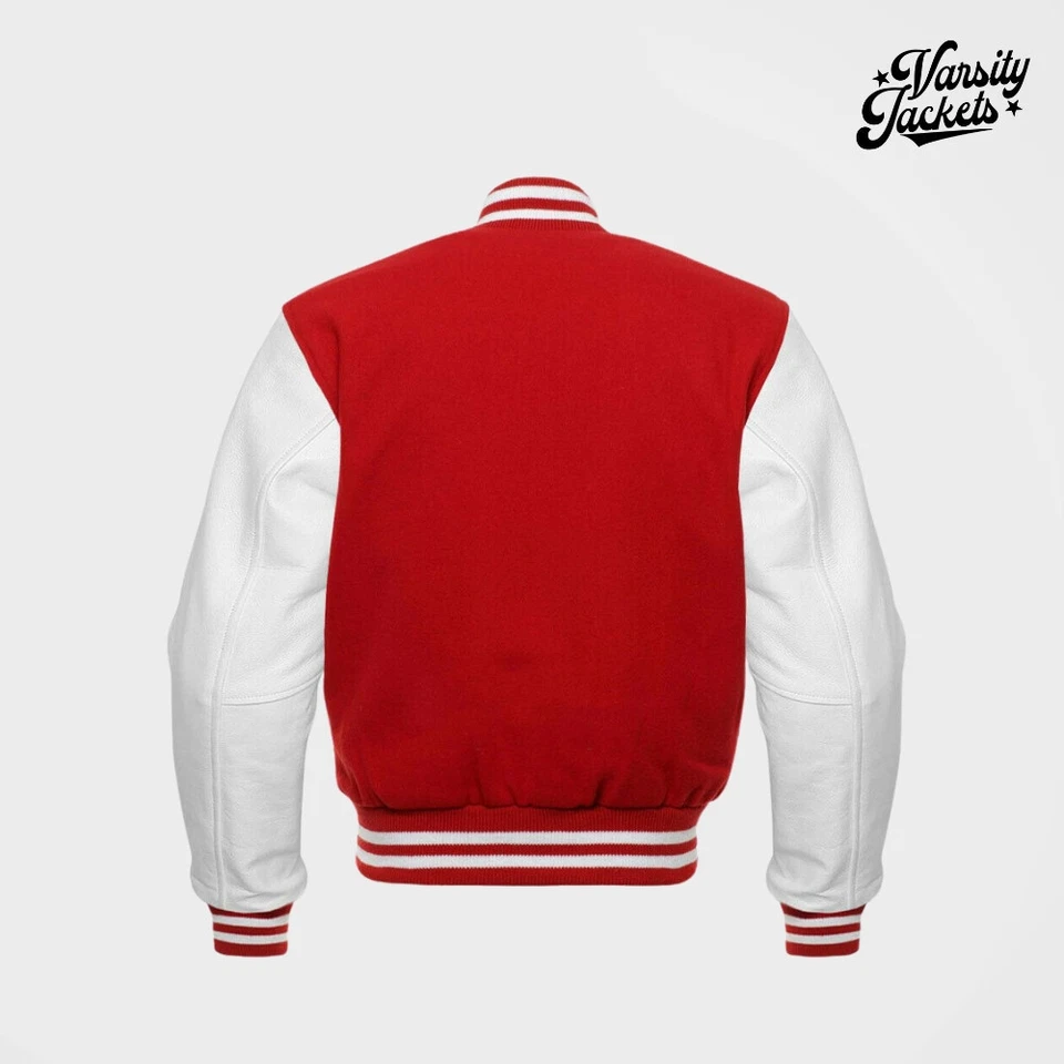 Red Varsity Jacket Red Varsity Jacket - Image 4